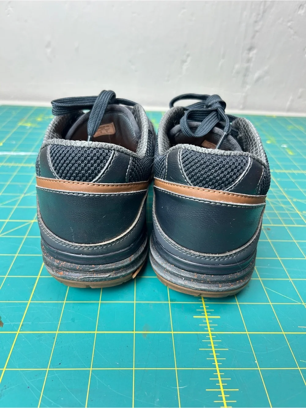 Lems Trailhead shoes in Charcoal Gray and Brown